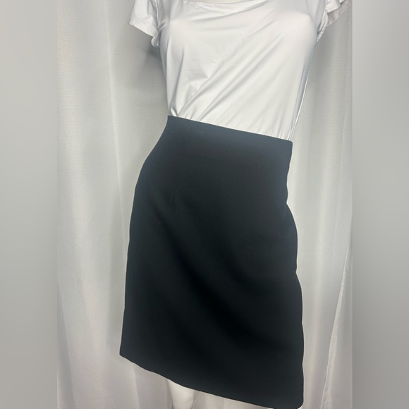 Talbot Petite 100% Wool Pencil Skirt - Picture 3 of 4